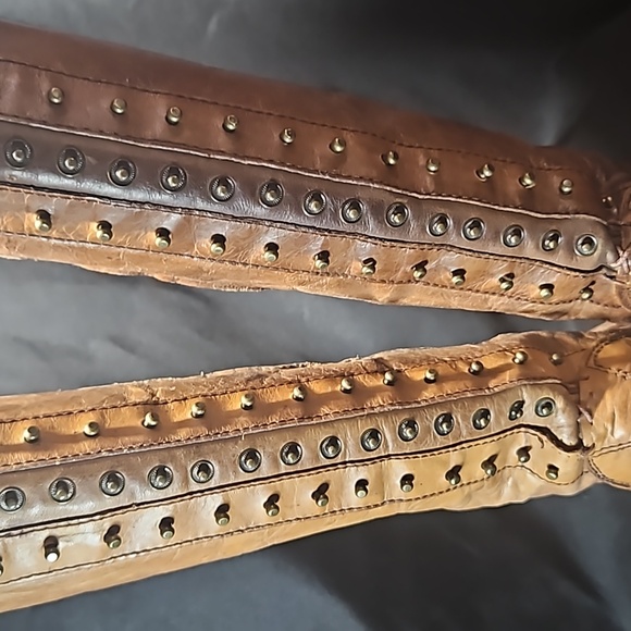 Vince Camuto studded riding boots, size 8 - Picture 2 of 6